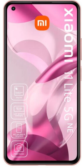 Xiaomi 11 Lite 5G NE - 6.55 Zoll / 128GB - Peach Pink