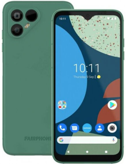 Divers Fairphone 4 - 6.3 Zoll / 256GB / 5G - Grün