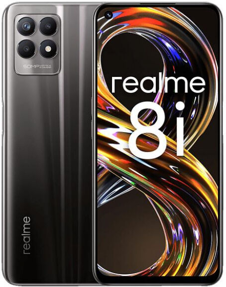 Divers Realme 8i - 6.6 Zoll / 64GB - Space Black