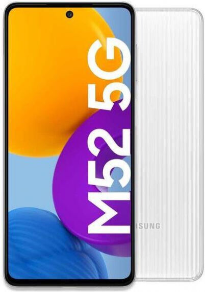 Samsung Galaxy M52 5G - 6.7 Zoll / 128GB - Weiss (EU-Version)