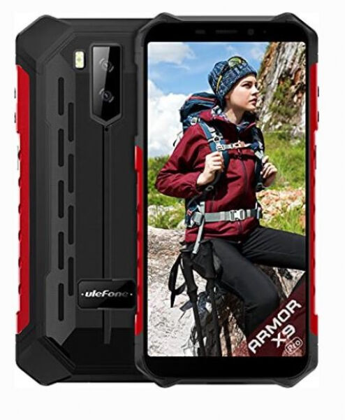 Ulefone Armor X9 Pro - 5.5 Zoll / 64GB - Schwarz/Rot