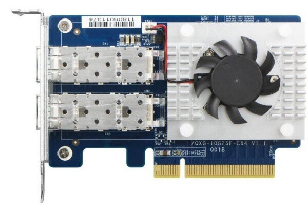 QNAP LAN Card 2x 10GbE SFP+ PCIe Gen3 x8 Erweiterungskarte