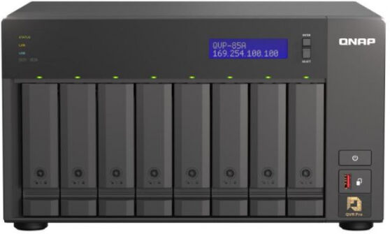 QNAP QVP-85A - 8-Bay Netzwerküberwachungsserver