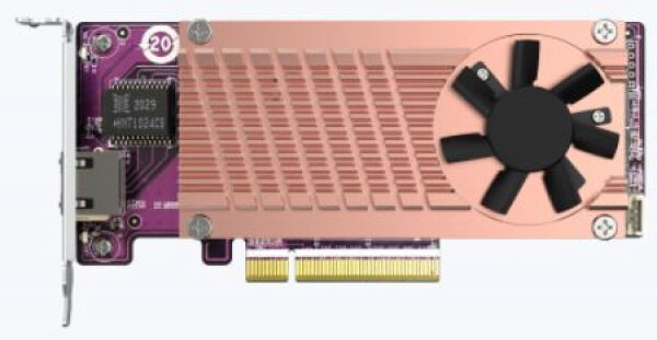 QNAP QM2-2P10G1TB - 2 x PCIe Gen3 NVMe SSD & 1 x 10GbE port expansion card