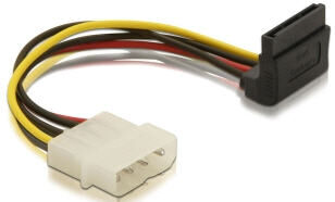 DeLock 60104 - Kabel Power SATA HDD > 4pin Stecker - gewinkelt