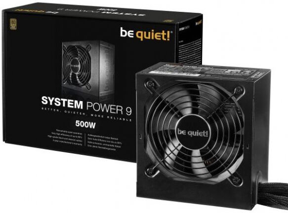 Be Quiet System Power 9 80 Plus Bronze Netzteil - 500 Watt