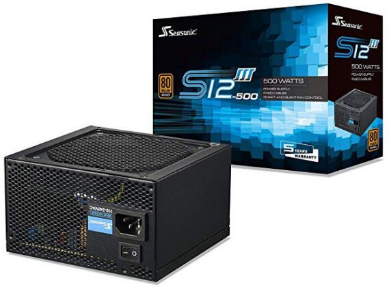 Seasonic S12III-500 80+ Bronze - 500 Watt Netzteil