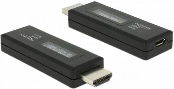 DeLock 63327 - HDMI Tester für EDID Information mit OLED Anzeige