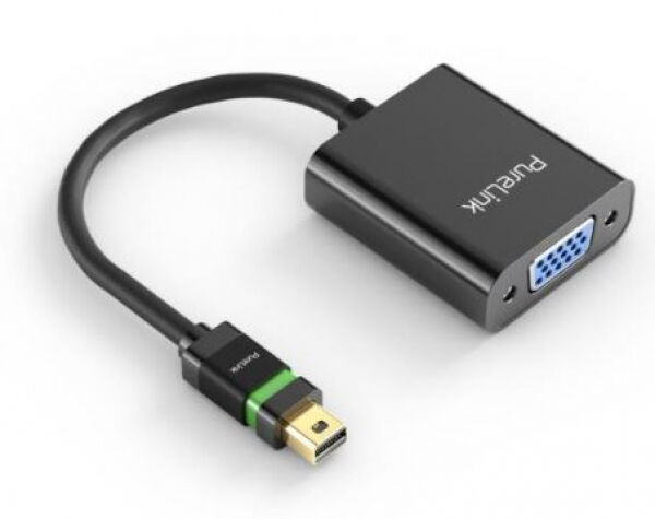 PureLink High Speed Mini-DisplayPort 1.2 - VGA 2K Adapter - 10cm