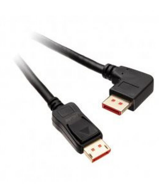 InLine 17152R - 8K (FUHD) DisplayPort Kabel / rechts gewinkelt - 2m