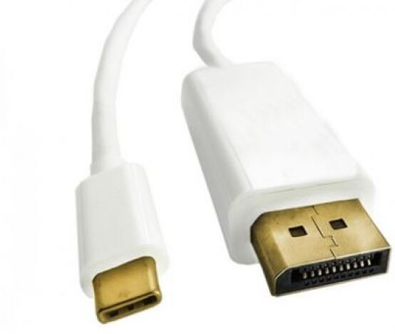 Qoltec 50412 - USB-C auf Displayport-Kabel - 1m