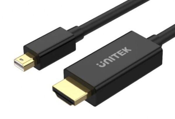 Unitek V1152A - 4K 30Hz Mini DisplayPort to HDMI 1.4 Cable - 2m