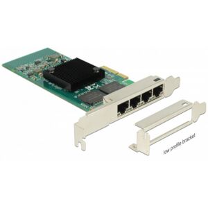 DeLock 89946 - PCI Express Karte > 4 x Gigabit LAN