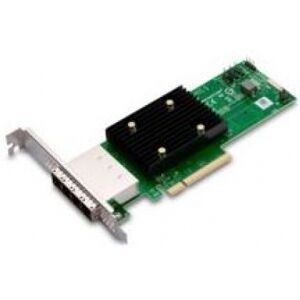 Broadcom HBA 9500-16e - PCIe x8 SAS/NVMe 16 Port ext. - Single