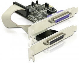 DeLock 89125 - PCI Express Karte > 2 x Parallel