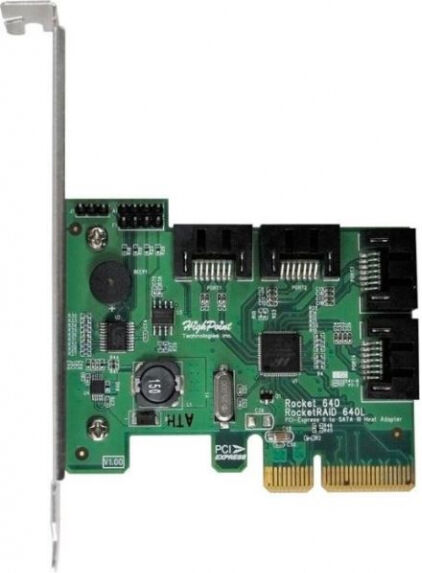 Highpoint RocketRAID 640L - SATA3-Controller PCIe 2.0 x4