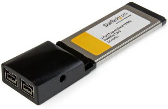 StarTech.com StarTech EC1394B2 - 2 Port 1394b FireWire ExpressCard Laptop Schnittstellenkarte