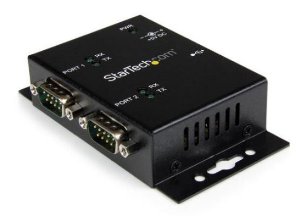 StarTech.com StarTech ICUSB2322I - 2 Port USB auf Seriell RS232 Adapter - USB / DB9 Hub Wandmontagefähig