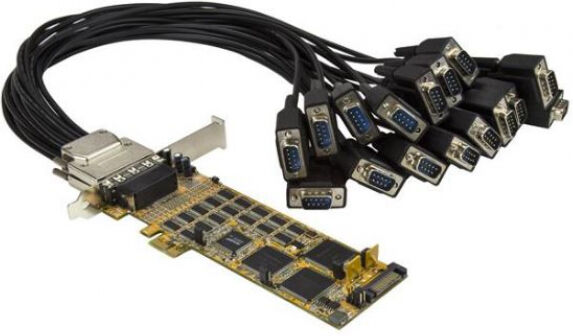 StarTech.com StarTech PEX16S550LP - Serielle Low Profile Karte mit 16 Ports - RS232 - PCI Express