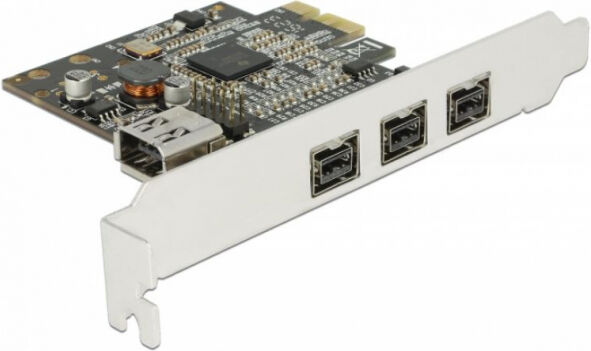 DeLock 89864 - PCI Express Karte > 3 x extern FireWire B + 1 x intern FireWire A