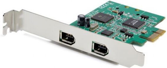 StarTech.com Startech PEX1394A2V2 - PCI Express Controller Karte mit 2 Ports - PCIe FireWire 1394a Adapter