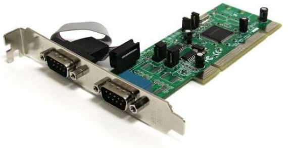 StarTech.com Startech PCI2S4851050 - 2 Port Serielle RS422/485 PCI Schnittstellenkarte mit 161050 UART