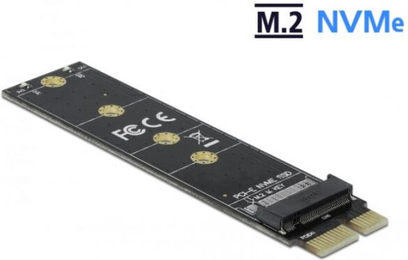 DeLock 64105 - PCI Express x1 zu M.2 Key M Adapter