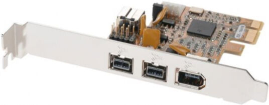 EXSYS EX-16415 - FireWire PCI-Express-Karte / 3x FireWire IEEE1394b / 1x FireWire IEEE1394a