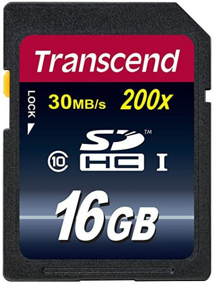 Transcend SDHC-Card - 16GB - Class10