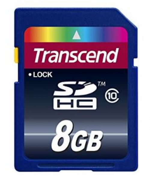 Transcend SDHC-Card - 8GB - Class10
