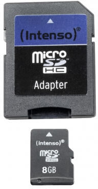 Intenso microSDHC-Card Class4 - 8GB