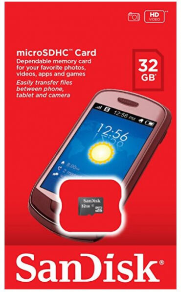 SanDisk microSDHC Card 32GB - Class 2 - nur Karte