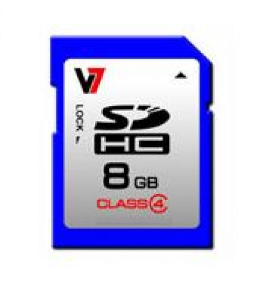 V7 SDHC-Card Class4 - 8GB
