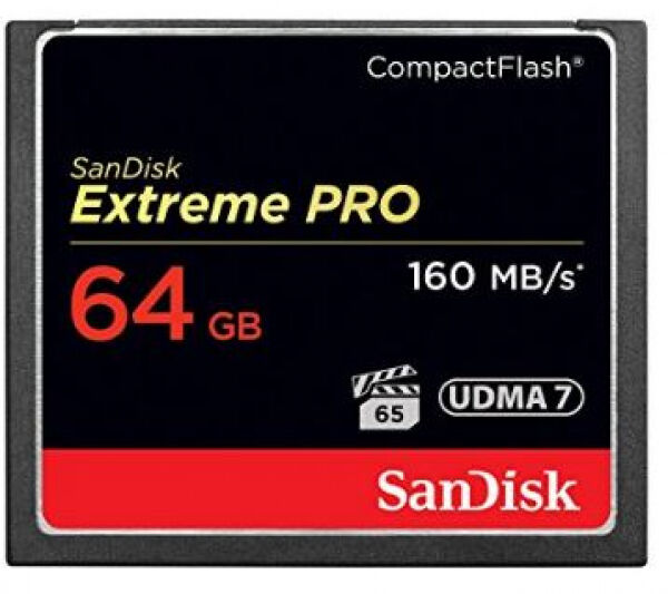 SanDisk Extreme Pro 1067x CompactFlash-Card - 64GB
