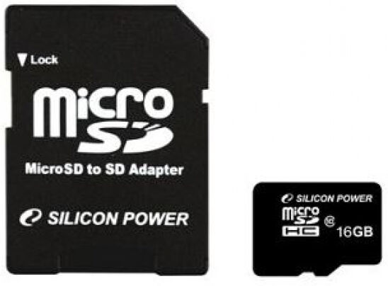 Silicon Power microSDHC Card Class10 - 16GB