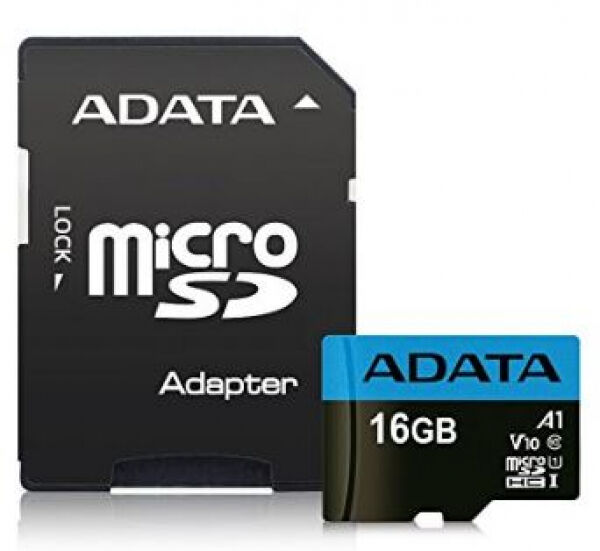 A-Data microSDHC-Card UHS-I Class 10 Premier A1 - 16GB
