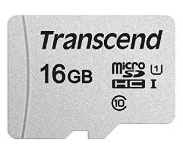 Transcend microSDHC Card USD300S Class10 UHS-I - 16GB