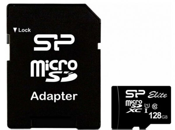 Silicon Power microSDXC-Card Elite UHS-1 Class 10 - 128GB