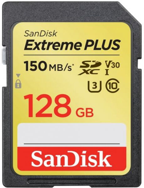 SanDisk SDXC Card Extreme Plus V30 U3 Class10 - 128GB