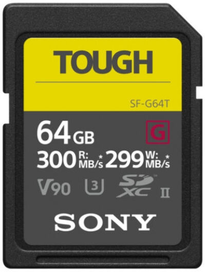 Sony SDXC Pro Tough Class10 UHS-II U3 - 64GB