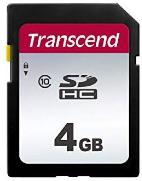 Transcend SDHC-Card 300S Class10 / UHS-I U1 - 4GB