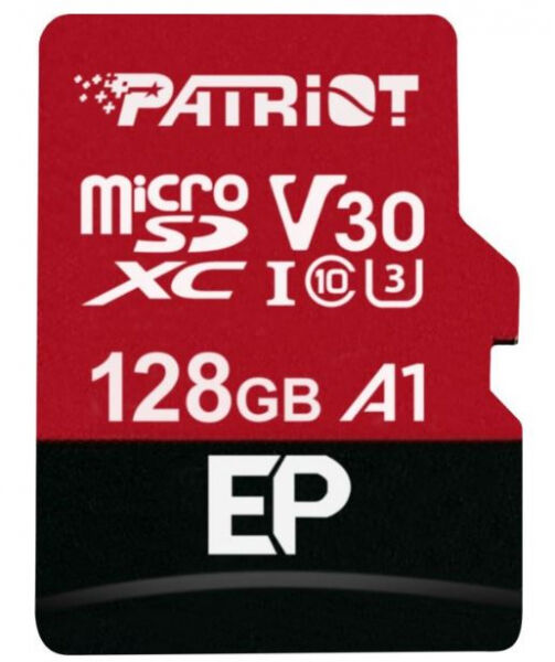 Patriot Memory Patriot EP microSDXC-Card Class10 / UHS-I U3/A1 - 128GB