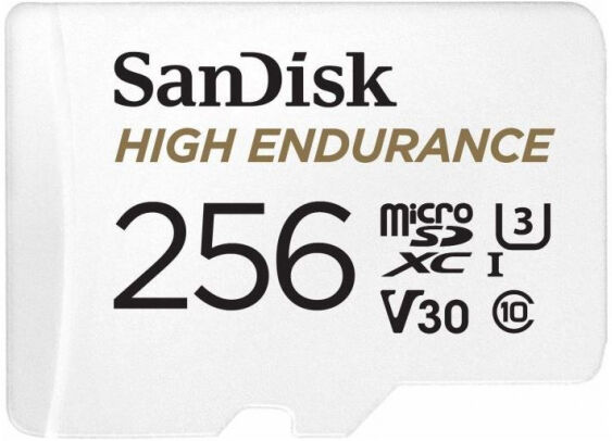 SanDisk microSDXC Card High Endurance / UHS-I U3 / Class 10 - 256GB