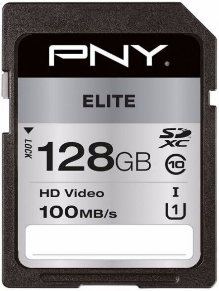 PNY Elite microSDXC-Card Class10 / UHS-I U1 - 128GB