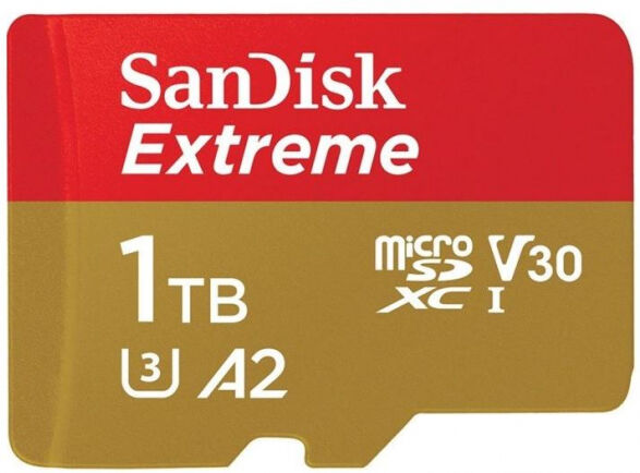 SanDisk microSDXC-Card Extreme Class10 / UHS-I U3 / A2 / V30 - 1TB