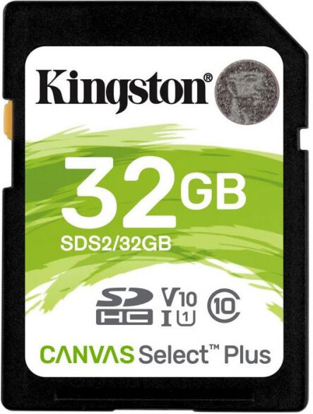 Kingston Canvas Select Plus SDHC-Card UHS-I (U3) / Class10 / V10 - 32GB