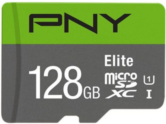 PNY microSDXC-Card Elite UHS-I U1 / Class 10 - 128GB