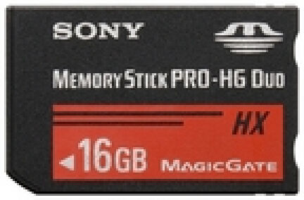 Sony Memory Stick Pro HG Duo HX Class 4 - 16GB