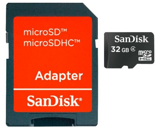 SanDisk microSDHC Card Class4 - 32GB