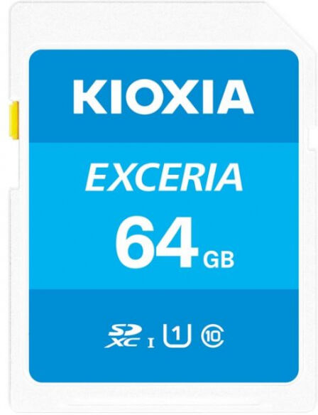 Divers Kioxia SDXC-Card Exceria Class10 / UHS-1 / U1 - 64GB